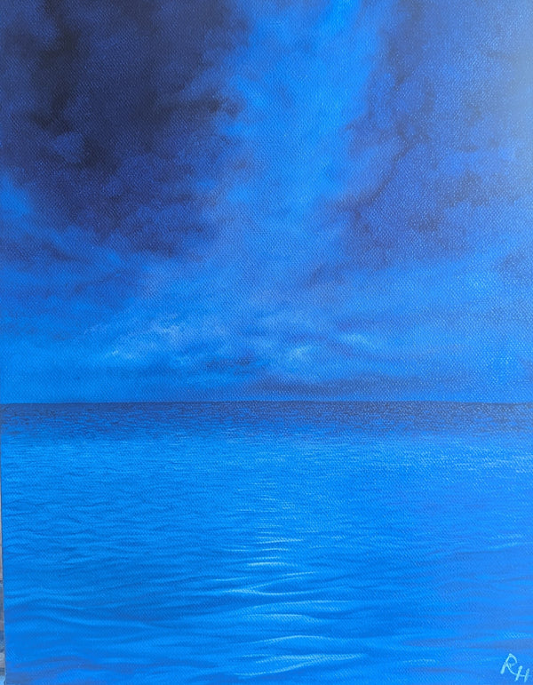 Painting by Robert Hall