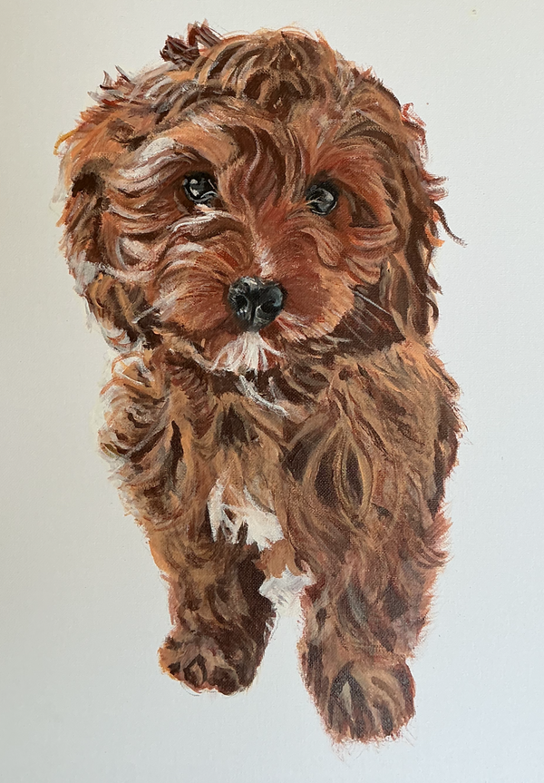 Painting by Becky Allin