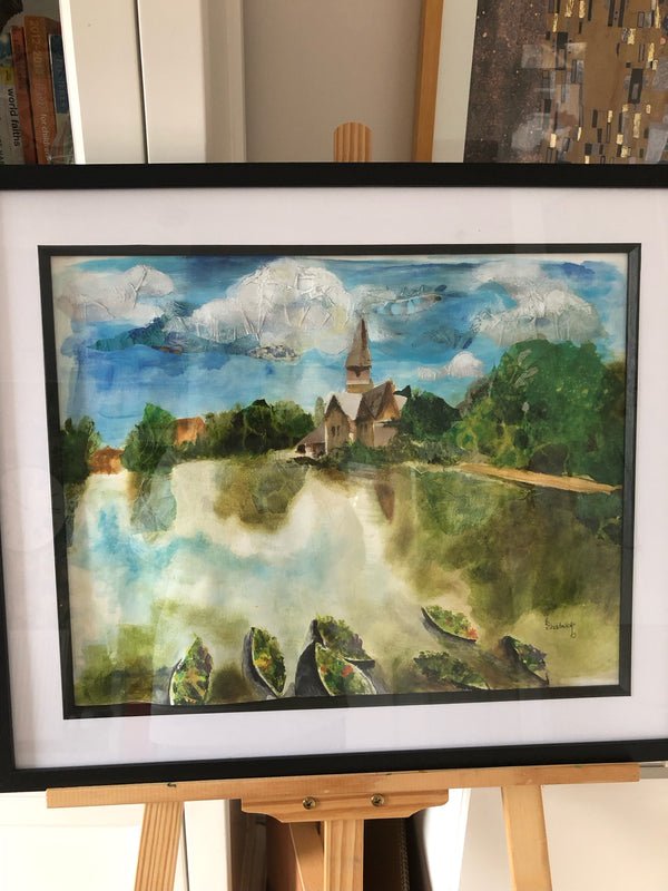Painting by Beverley Chadwick