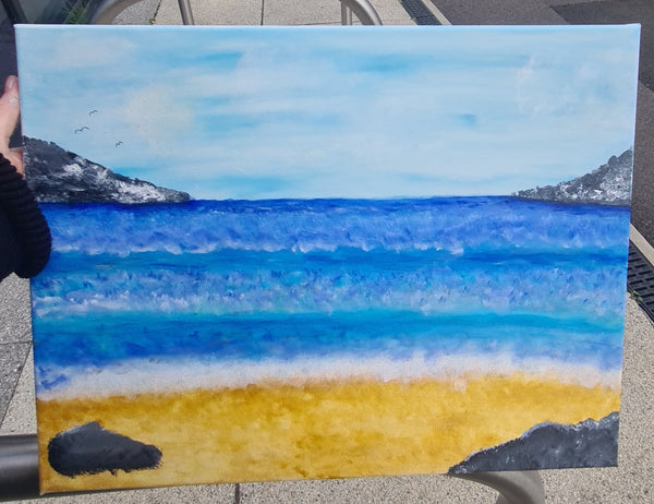 Painting by Carly Robinson