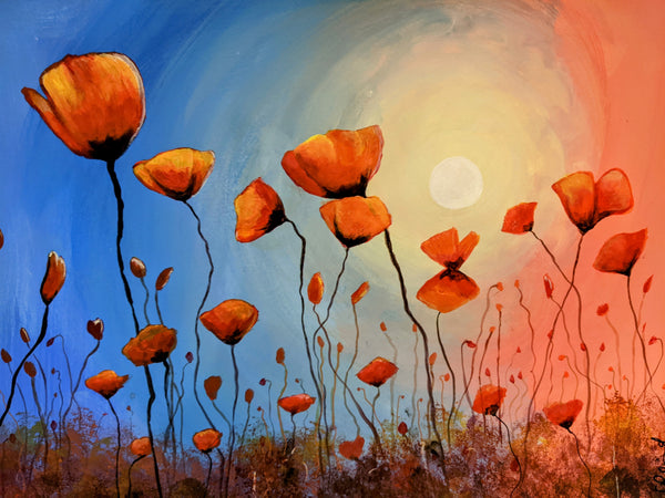 Painting by Carol Reid