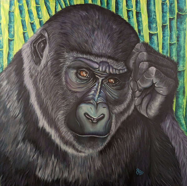 Painting by Caroline Khambatta