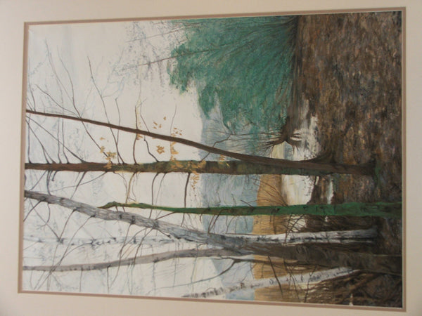 Painting by Caroline Walker