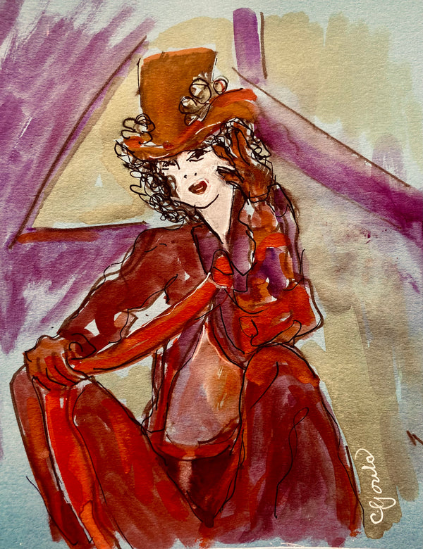 Painting by Cheryl Gould