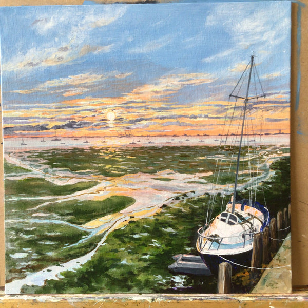 Painting by Chris Tierney