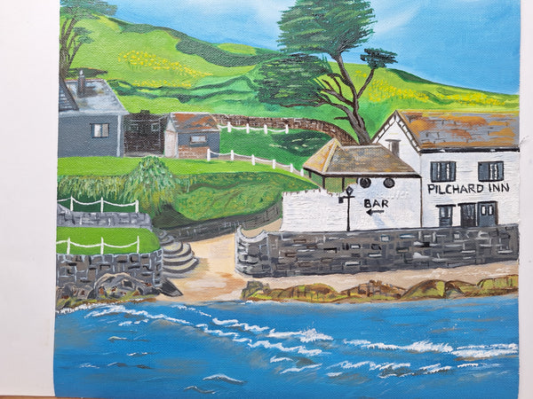 Painting by Chrissie Jessett