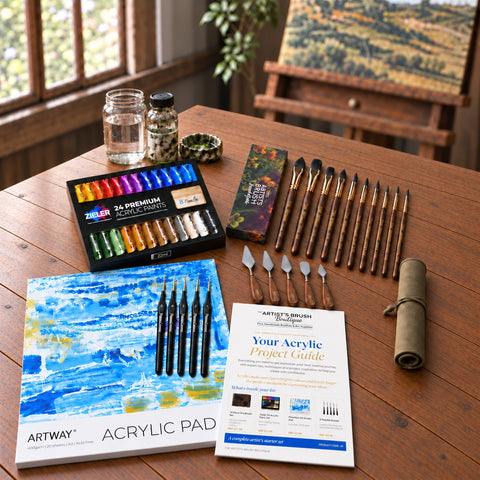 The Complete Acrylic Painting Kit