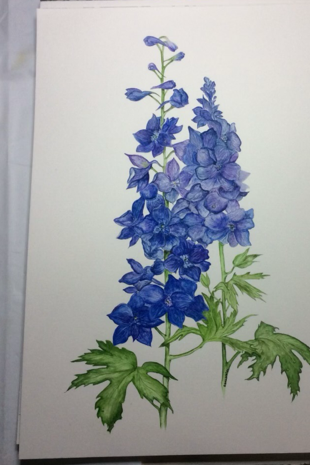 Painting by Danuta Laskiewicz