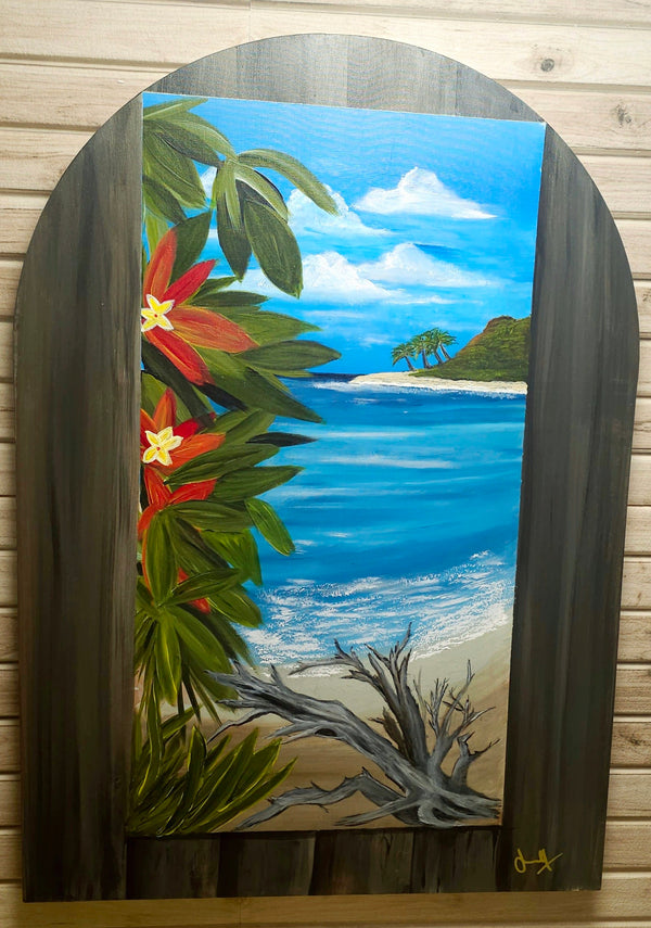 Painting by Dave Stuart
