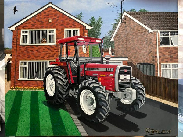 Painting by David Wilson