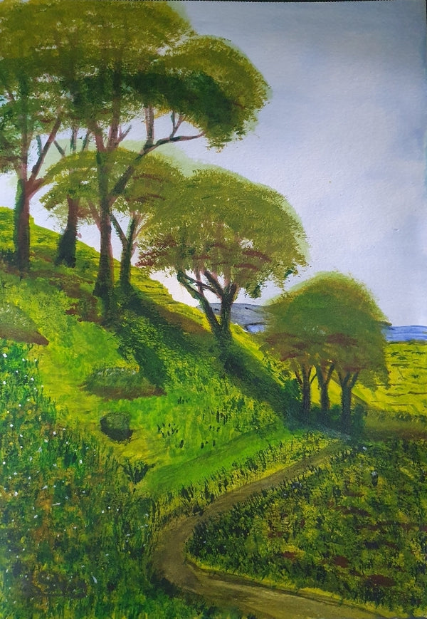 Painting by Denise Selvey