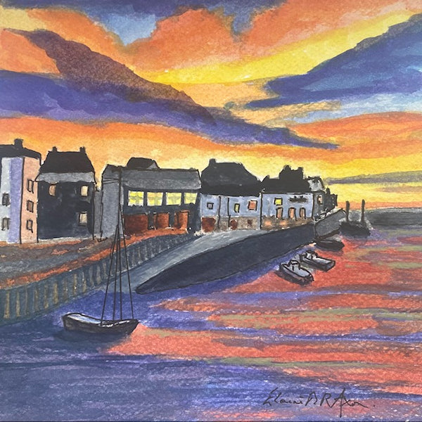 Painting by Elaine Axon