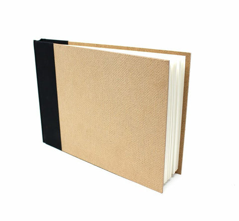 A4 Landscape Enviro Casebound Recycled Sketchbook