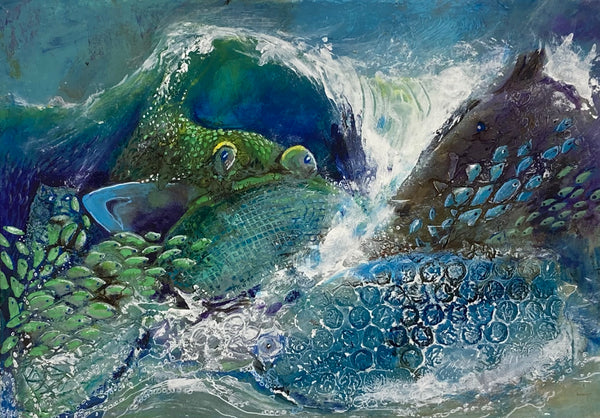 Painting by Felicity Singleton