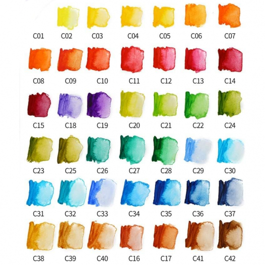 NEW - Premium Travel Watercolour Set