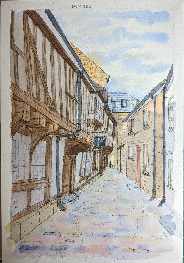 Painting by G. Cook