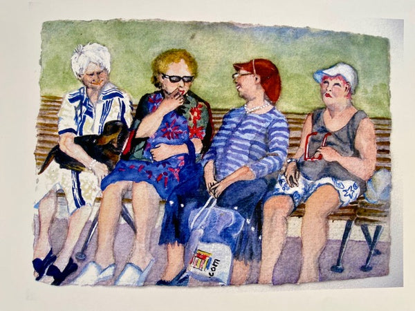 Painting by Gabrielle Godwin