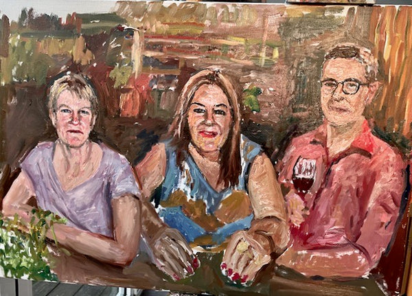 Painting by Gabrielle Sherwin