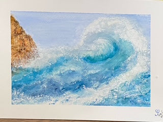 Painting by Gail
