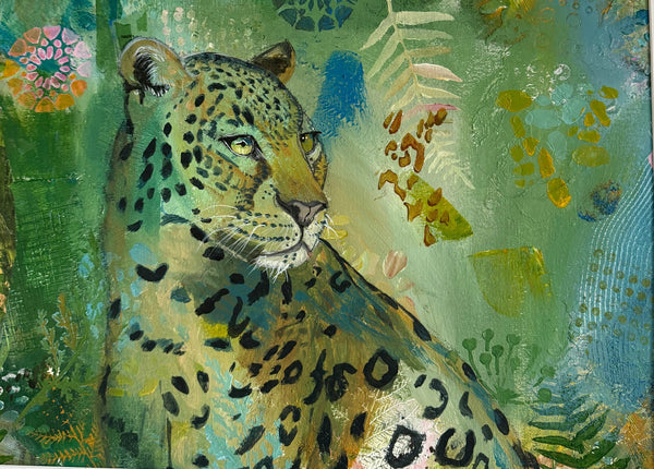 Painting by Cathy Morgan