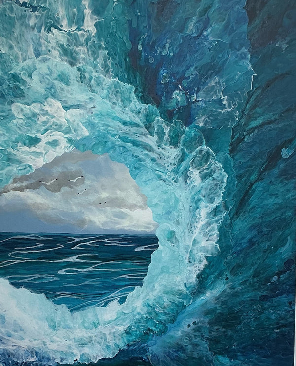 Painting by Lesley Edwards