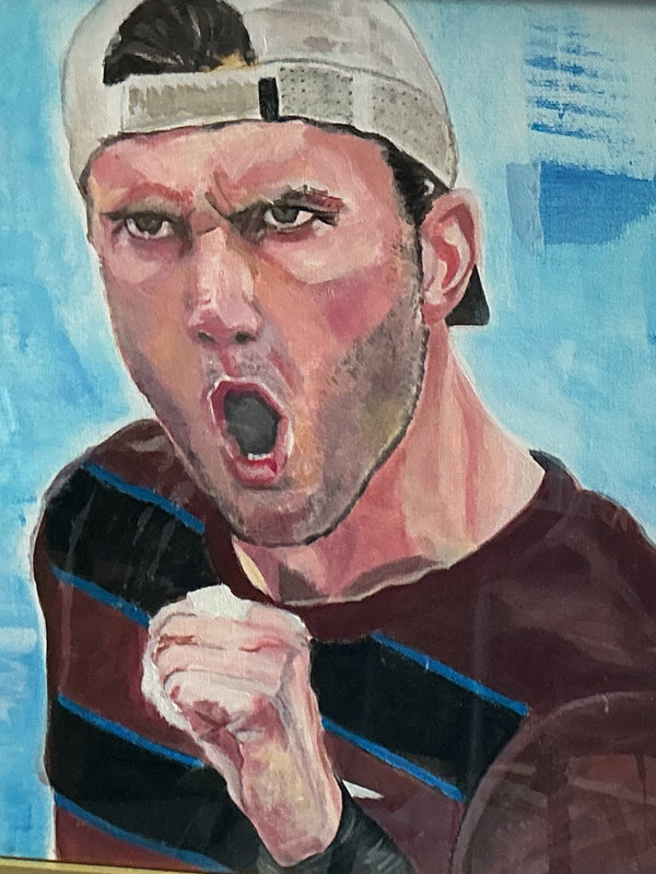 Painting by Becky Allin