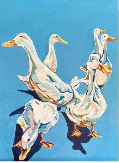 Painting by Sue Holden