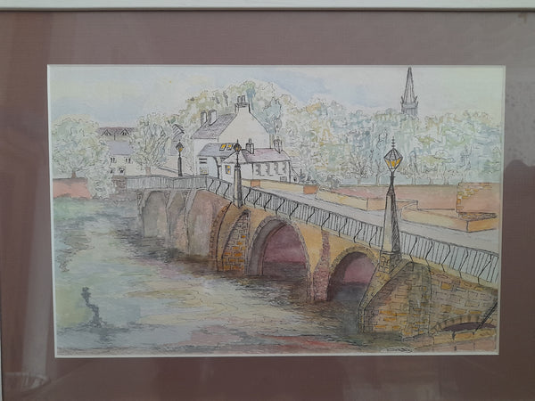 Painting by Gillian Casey