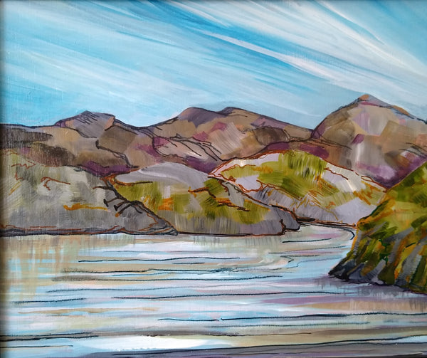 Painting by Glynne Bulman