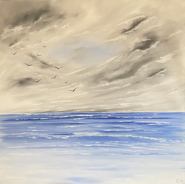 Painting by Grant Paczensky