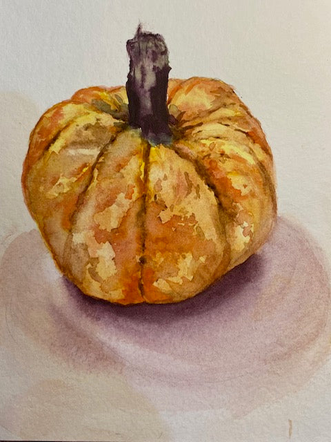 Painting by Hilary Chamberlain