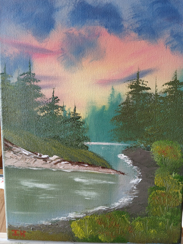 Painting by Ian Herron