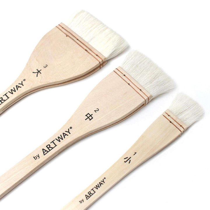 Hake Chinese Brush Set - 3 Brushes