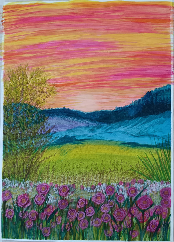 Painting by Jacqueline Chipperfield