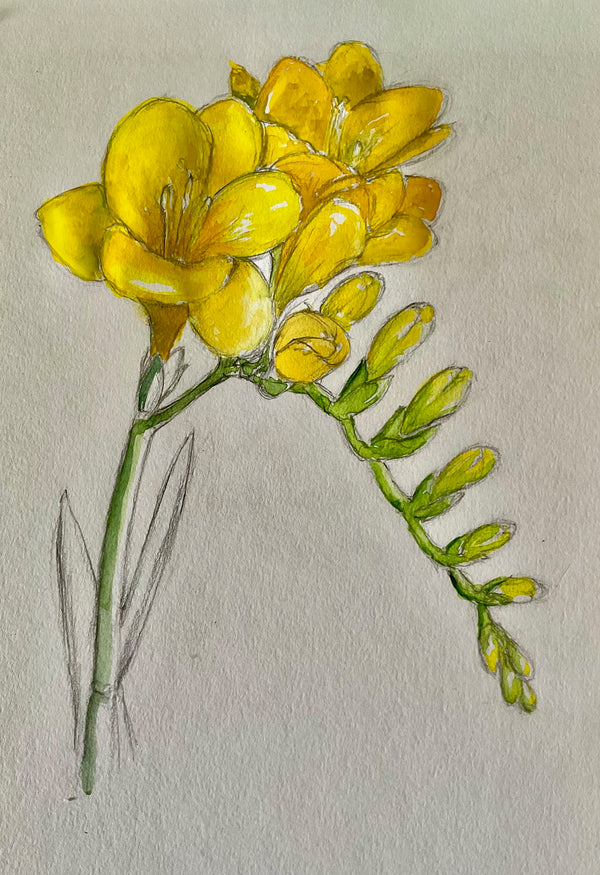 Painting by Jacqueline Peak