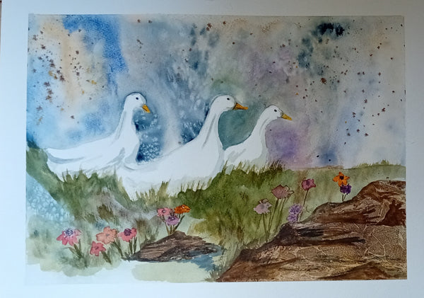Painting by Jacqueline Young