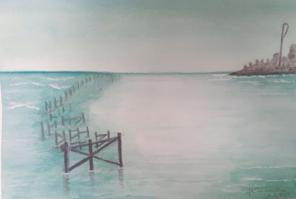 Painting by Jennie Fairweather
