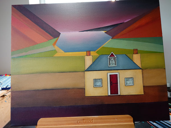 Painting by Jim Vickers