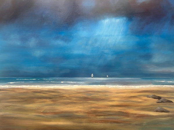Painting by Karen Green