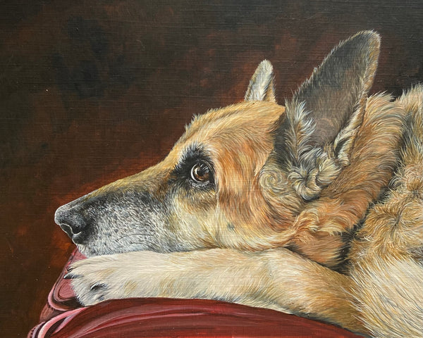 Painting by Kathryn Ferguson