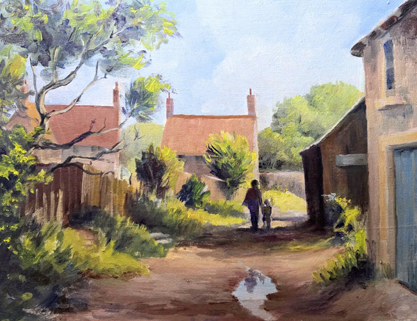 Painting by Keith Evans