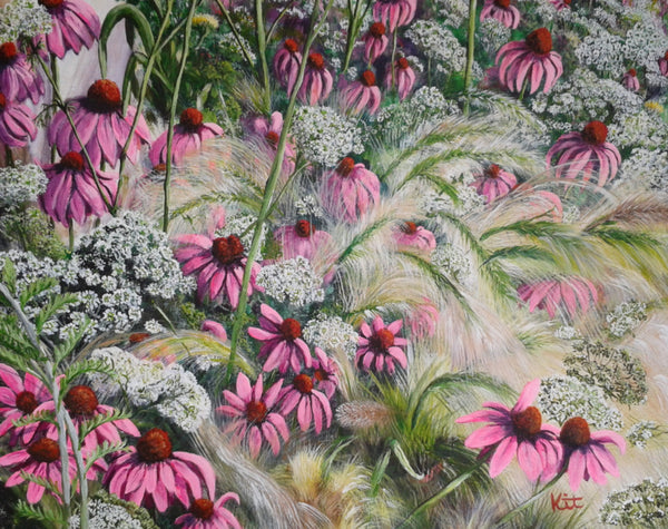 Painting by Kit Domino