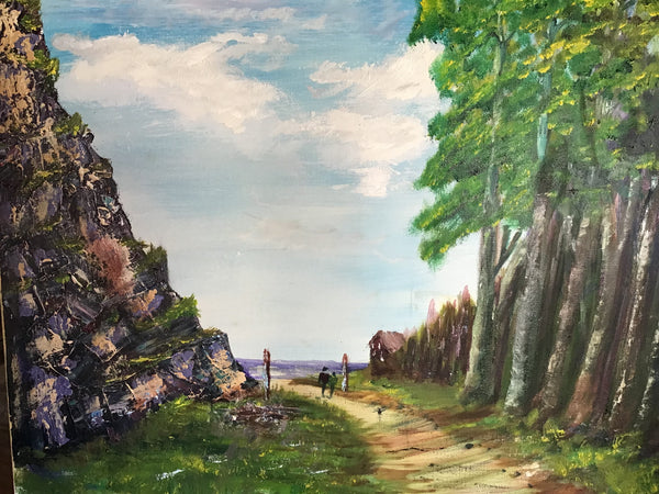Painting by Lawrence Rich