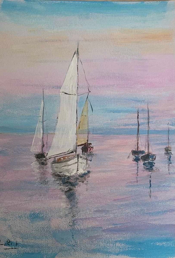 Painting by Lawrence Rich