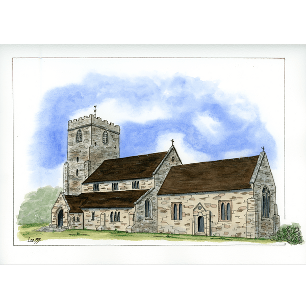 Painting by Lee Bagley-Bramwell