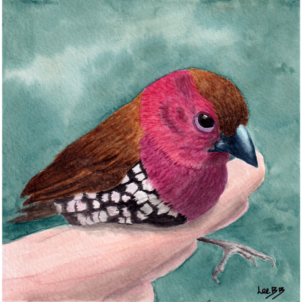 Painting by Lee Bagley-Bramwell