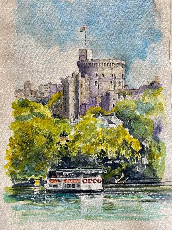 Painting by Linda Blackwell