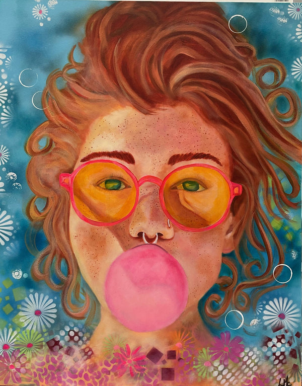 Painting by Linda McDonald