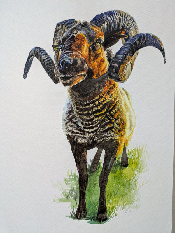 Painting by Lydia Talbot