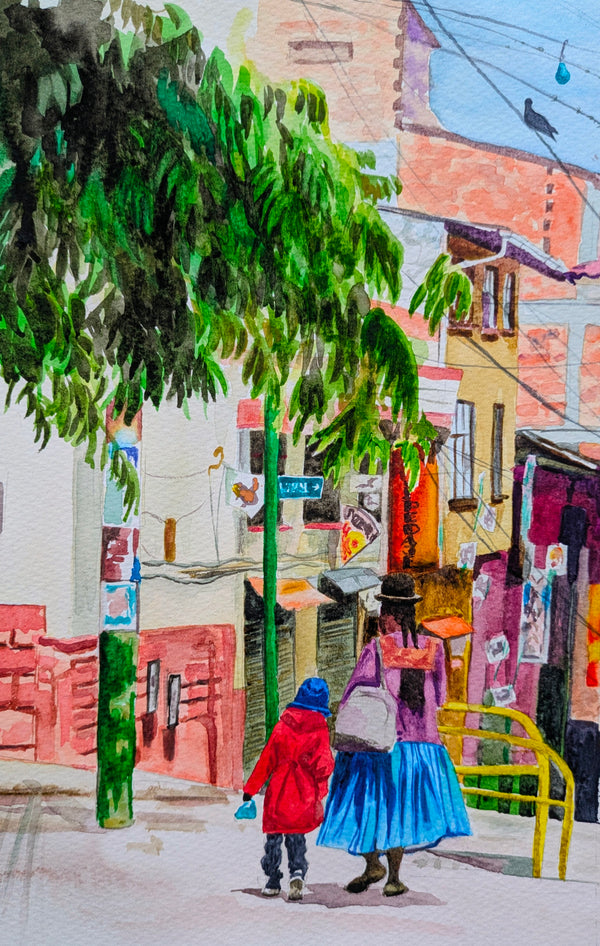 Painting by Lydia Talbot